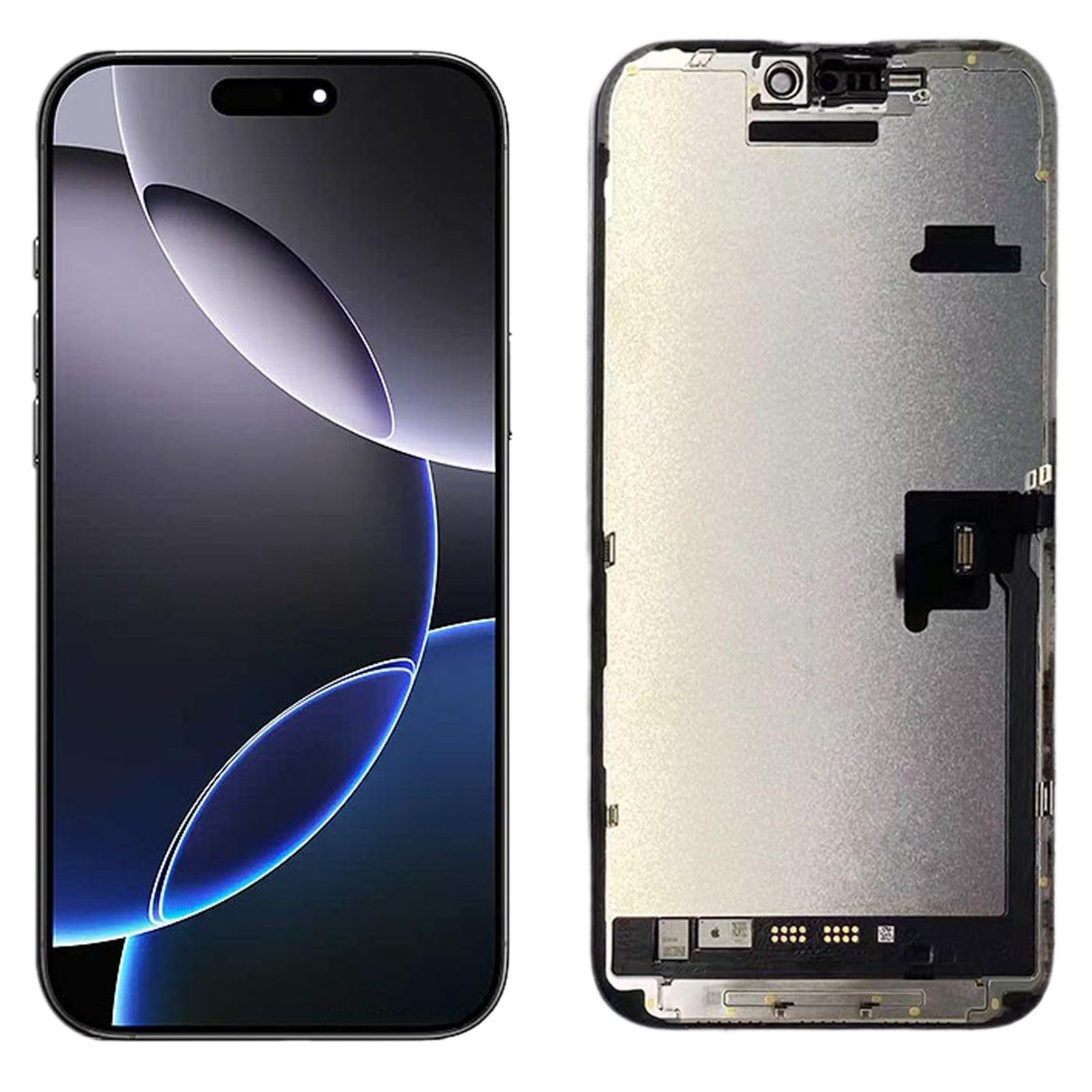 OEM Replacement OLED Screen For IPhone 16 Series – Touch Digitizer & Frame - View #2