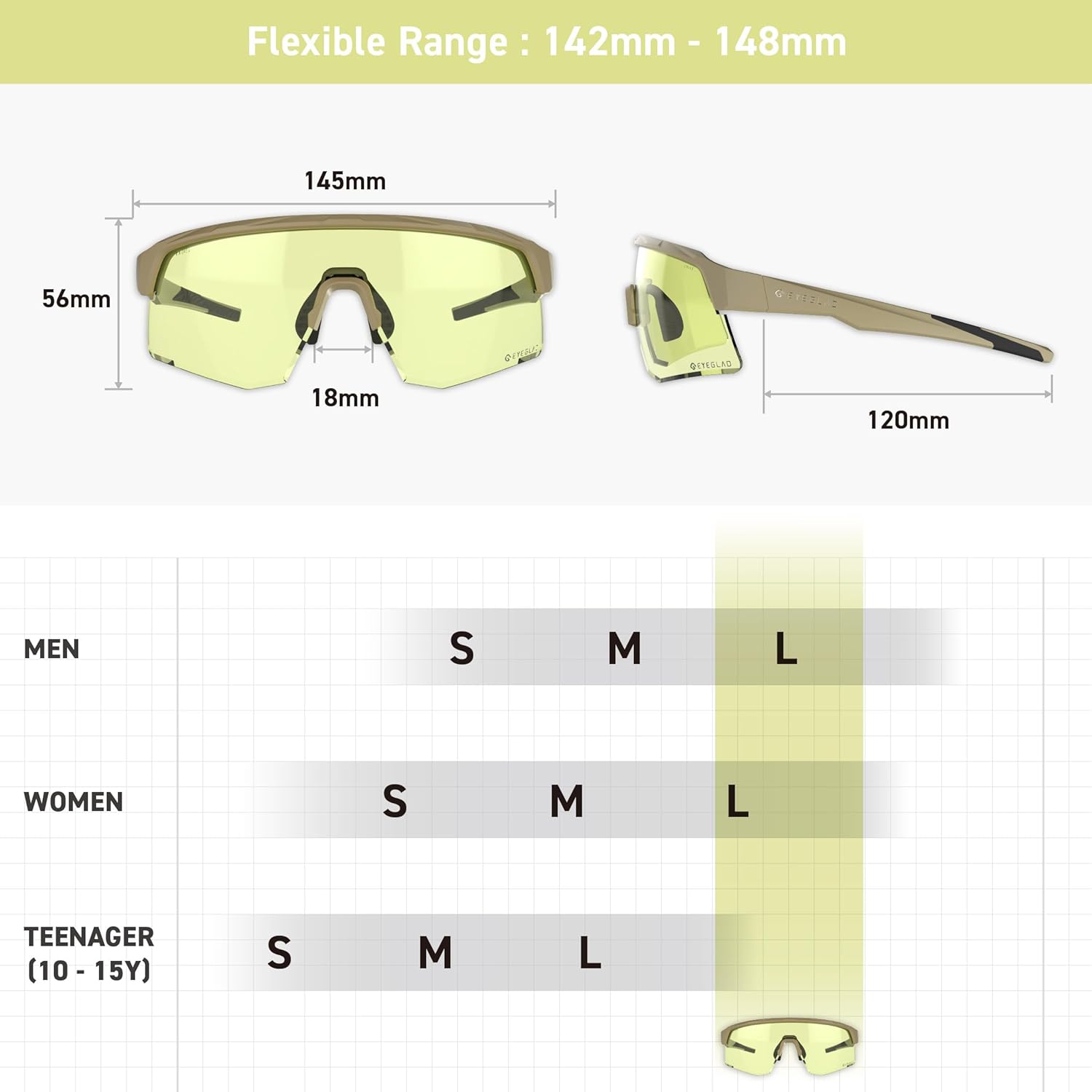 FORTIX Z87.1 Powersports Eyewear Protective Safety Glasses HD High Contrast UV400 Sports Wrap Sunglasses - Image 6