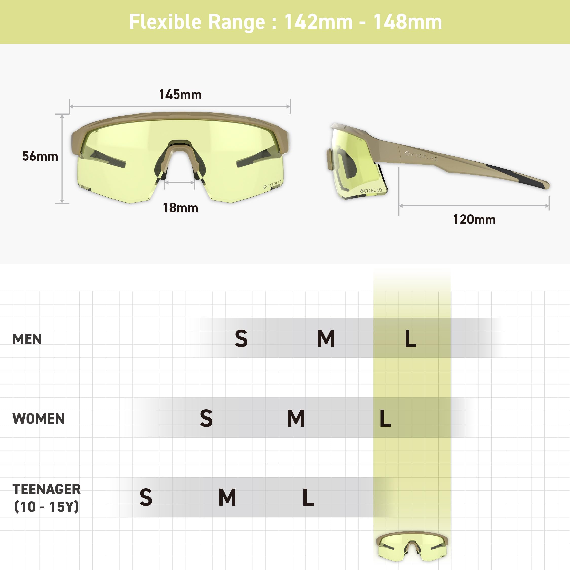 FORTIX Powersports - Gafas de seguridad protectoras HD de alto contraste UV400