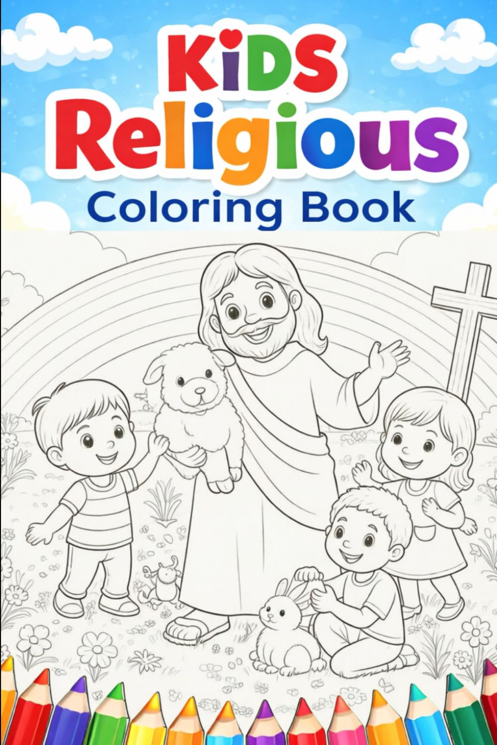 Christian coloring book for children