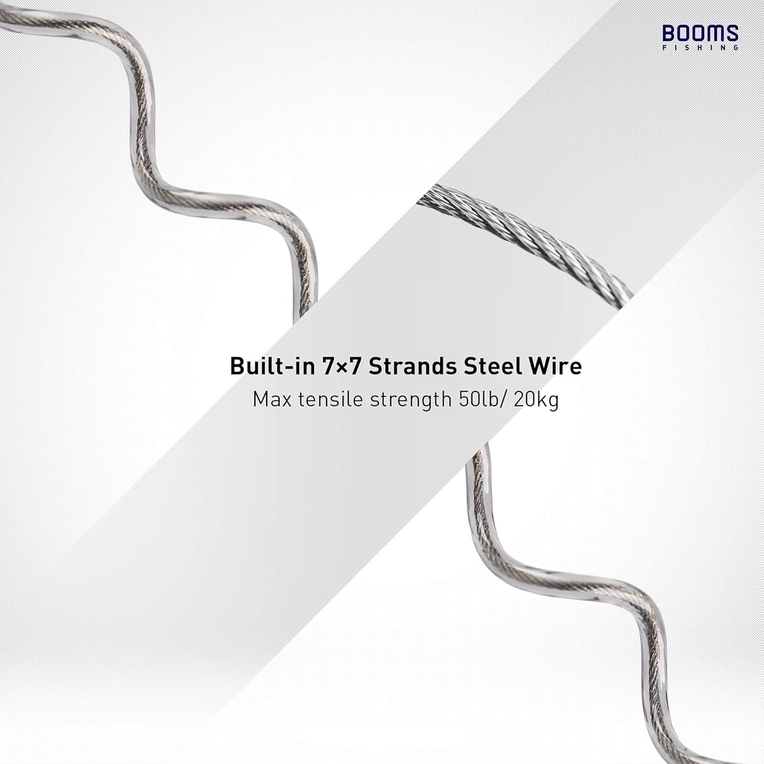 Booms Fishing T02 Heavy Duty Coil Lanyards and T04 Tool Lanyards