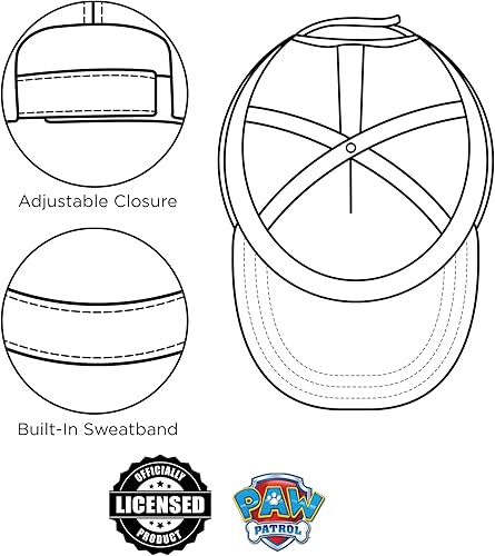 Miniatura 5 de Nickelodeon - Gorra de béisbol para niños de 2 a 7 años diseño de Patrulla Canina