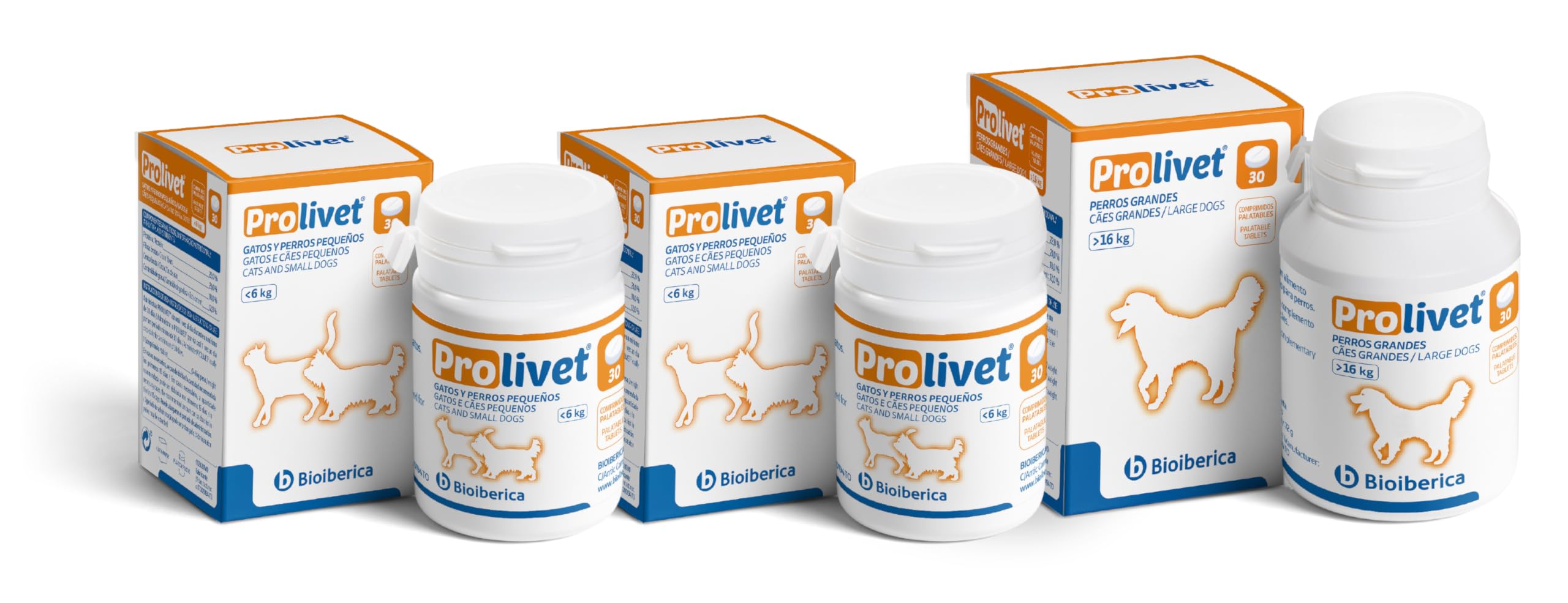 PROLIVET Perros MEDIANOS 30 COMPRIMIDOS