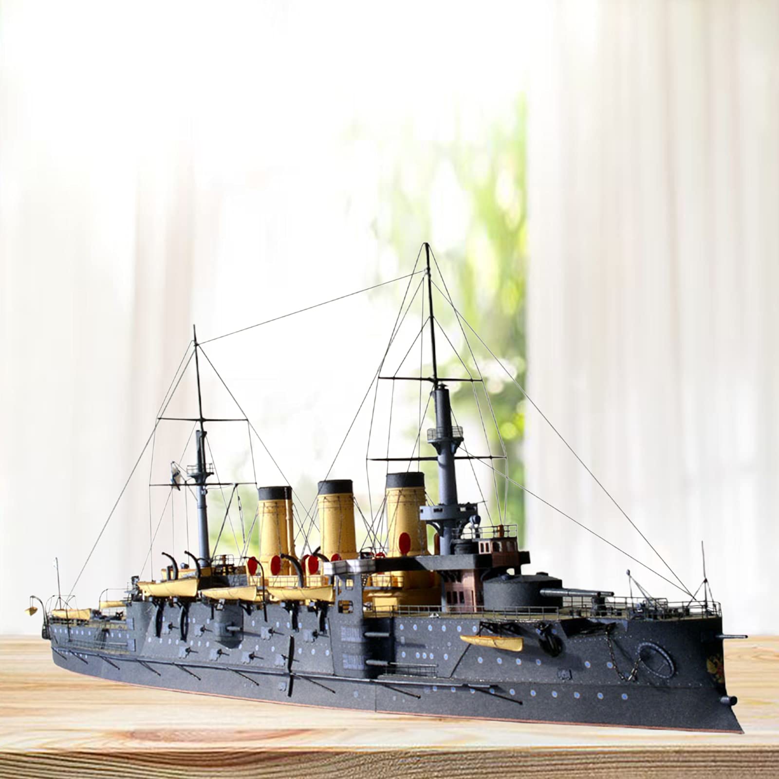Amazon | 1：250ロシア海軍皇帝オスリャービャ軍艦ペーパーモデルDIY