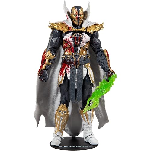 McFarlane Toys Mortal Kombat Malefik Spawn Bloody Disciple 7" Action Figure with Accessories