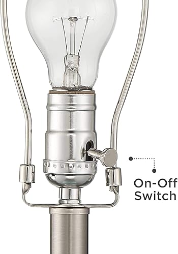 Miniatura 8 de 360 Lighting Dylan - Juego de 2 lámparas de mesa de estilo moderno y contemporáneo costero de 27.5 pulgadas de alto, tamaño matrimonial, pantalla de