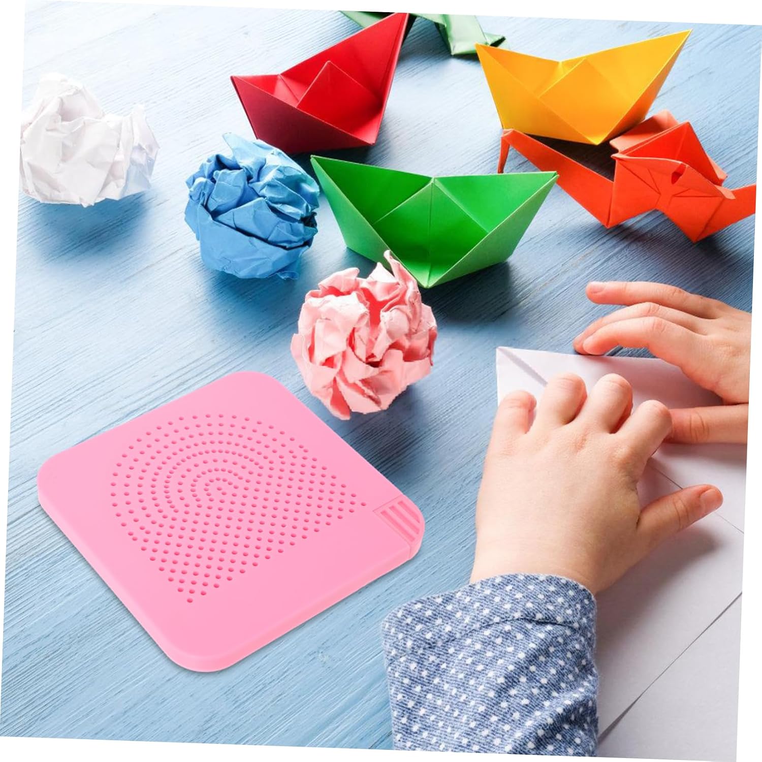 OHPHCALL Paper Crafting Storage Quilling Board Winder Roll Holder for Decorative Projects