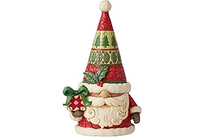 Jim Shore Heartwood Creek Santa Gnome Delightfully Festive Tabletop Decor
