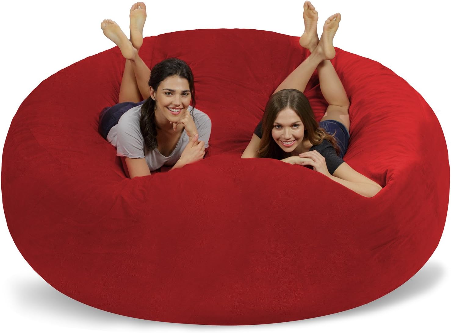 Chill Sack Bean Bag Chair Giant 8' Memory Foam Furniture