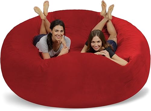 Miniatura 334 de Chill Sack - Funda para puf Microgamuza - Carbón - Solo funda,Microsuede - Chocolate - Solo funda,Microsuede - Azul marino - Solo funda,Guijarro -