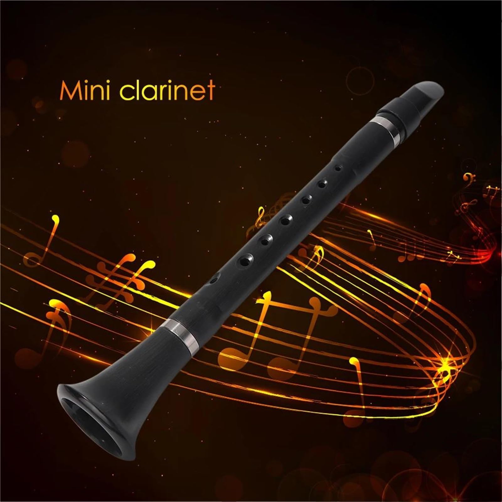 Mini Clarinetto In Sib Si Con Borsa Per Il Trasporto Clarinetto Per Principianti Strumento A Fiato Adatto Ai Principianti Per Esercitarsi