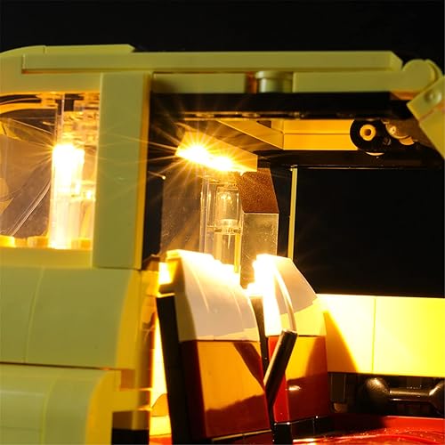 Miniatura 5 de LIGHTAILING Kit de iluminación LED para Lego- 10271 Fiat-500 modelo de bloques de construcción, juego de luces LED compatible con el modelo Lego (no
