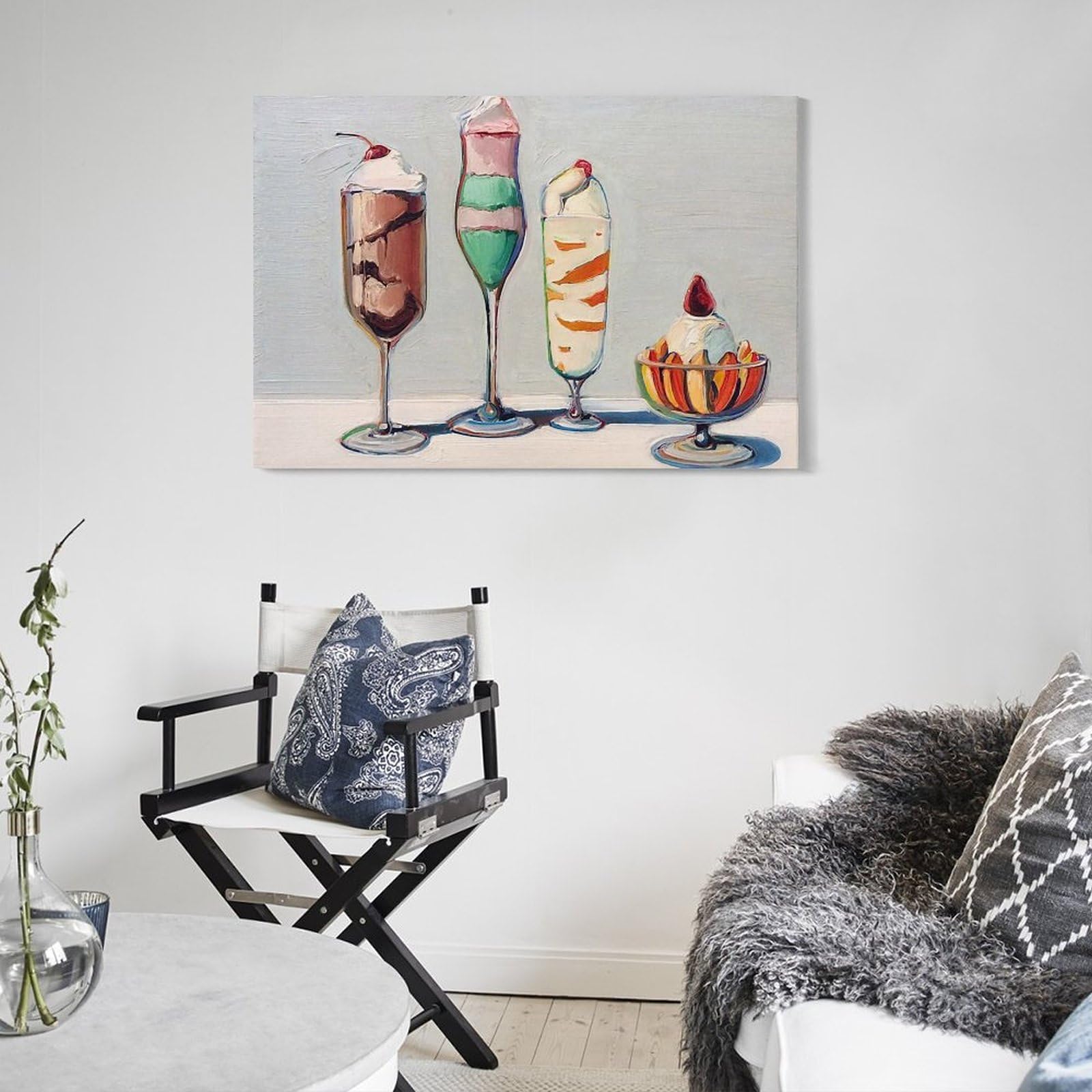 Amazon.co.jp: Wayne Thiebaudウェイン・ティーボー絵画 アート