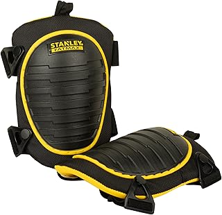 Stanley Fatmax FMST82961-1 FATMAX Hard Shell Tactical Kneepads, Black & Yellow, One Size (Adjustable)