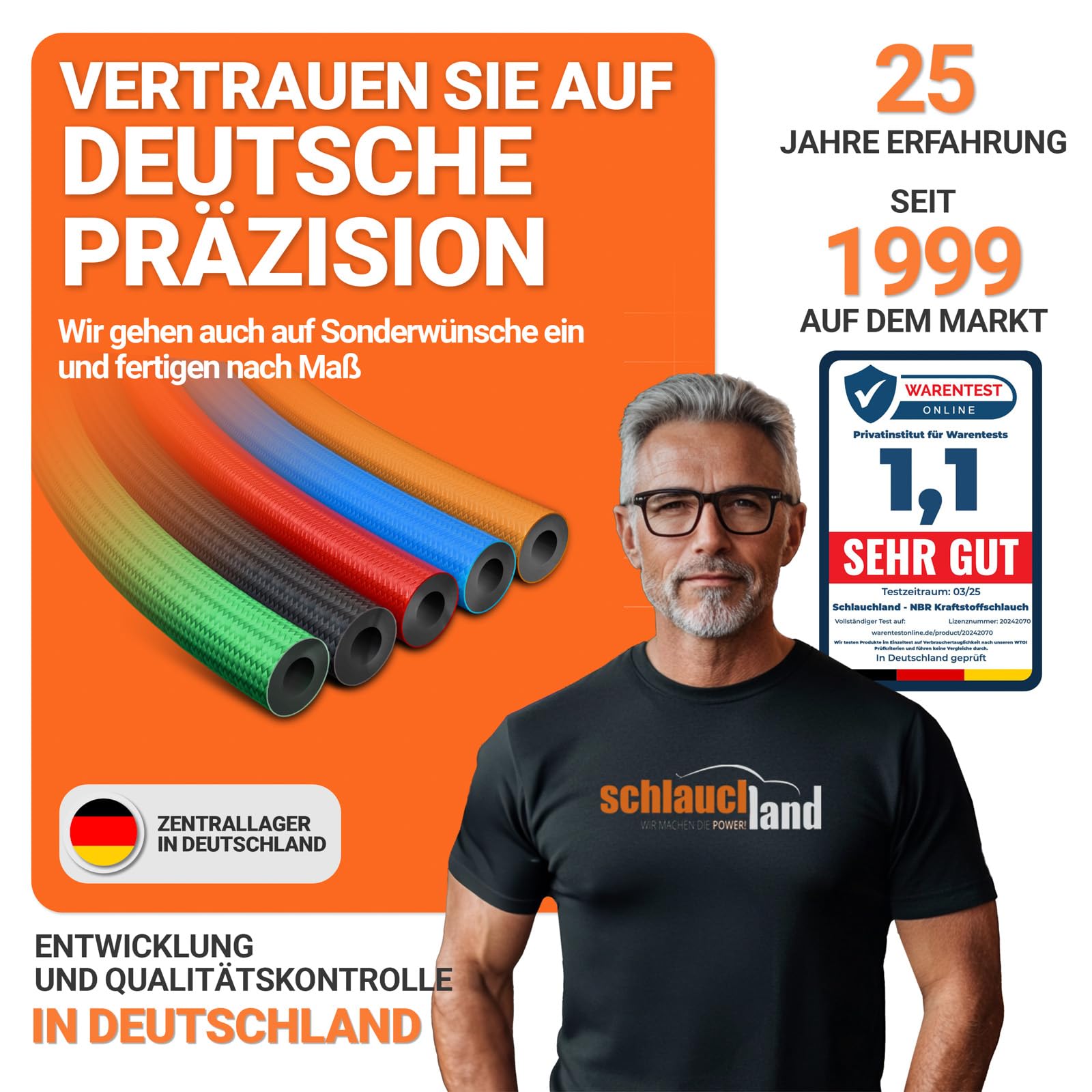 5m NBR Gewebeschlauch P-TEX® Benzin Diesel Ø 13x19mm Grün | GROSSE AUSWAHL | Kraftstoffschlauch mit Polyester-Gewebe verstärkt - DIN 73379-B Öl Kraftstoff Leitung Schlauch flexibel | PREMIUM