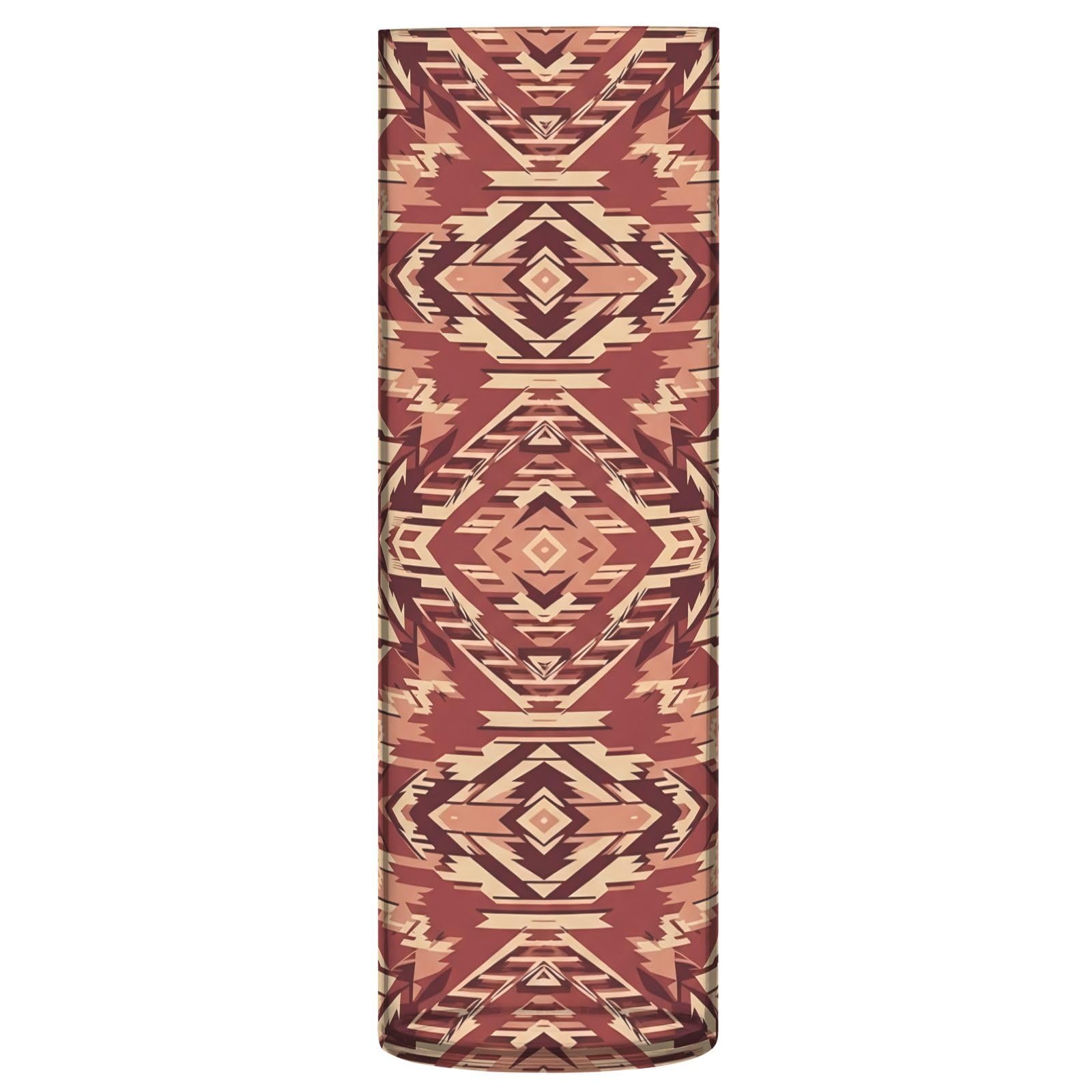 Jarrón azteca moderno y decorativo de plástico para ramo de flores