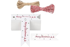 G2PLUS Small Merry Christmas Tags: The Perfect Way to Finish Off Your Holiday Gifts