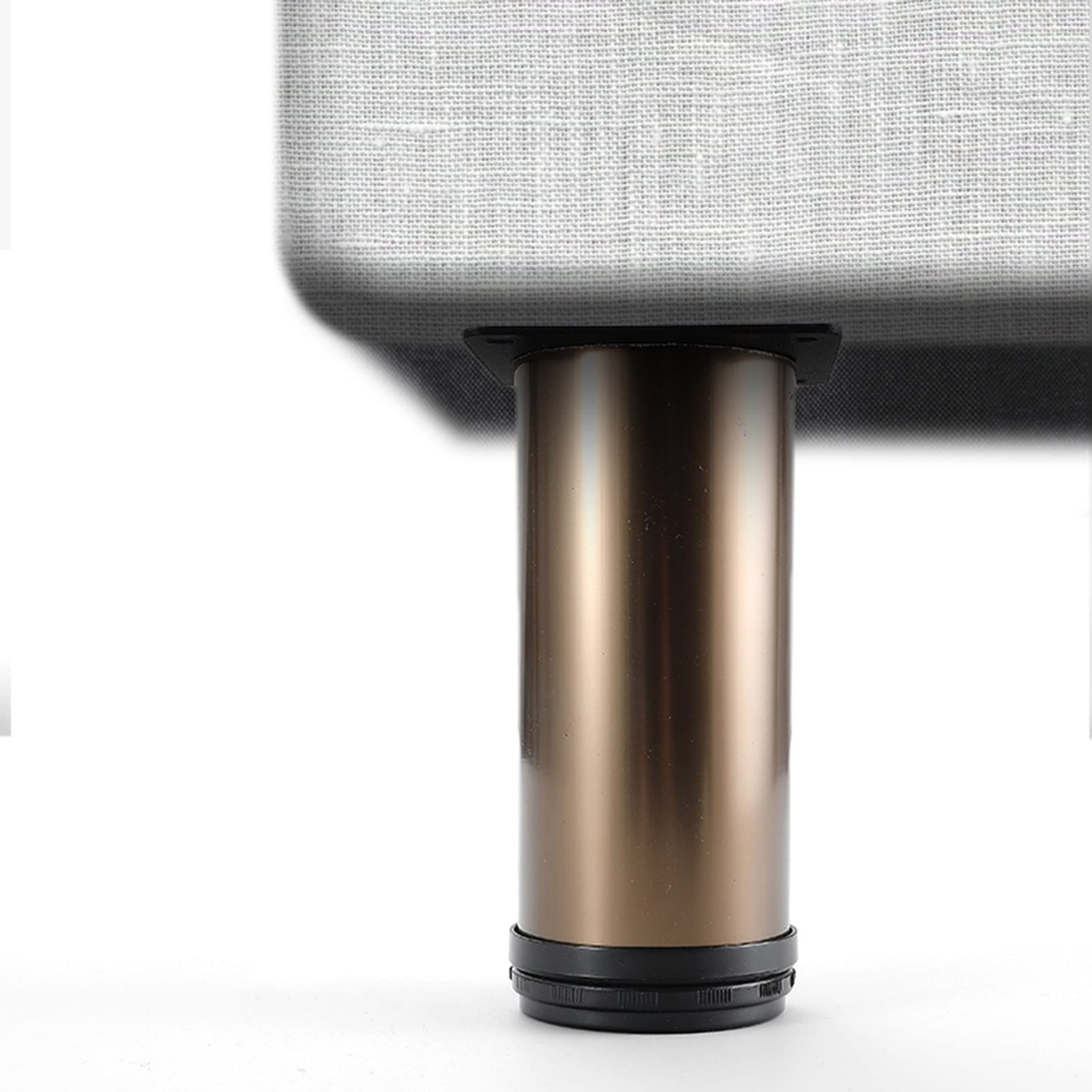 4 Pièces Pieds De Meuble Réglable,Pieds De Table En Métal,Pieds De Canapé En Alliage D'Aluminium