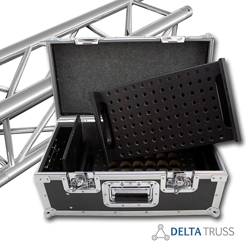 CONUS CASE a   Flightcase fA r Trussverbinder Roadcase fA r ZubehA r von Traversen Multiplex Butterfly Klappgriffe DELTATRUSS