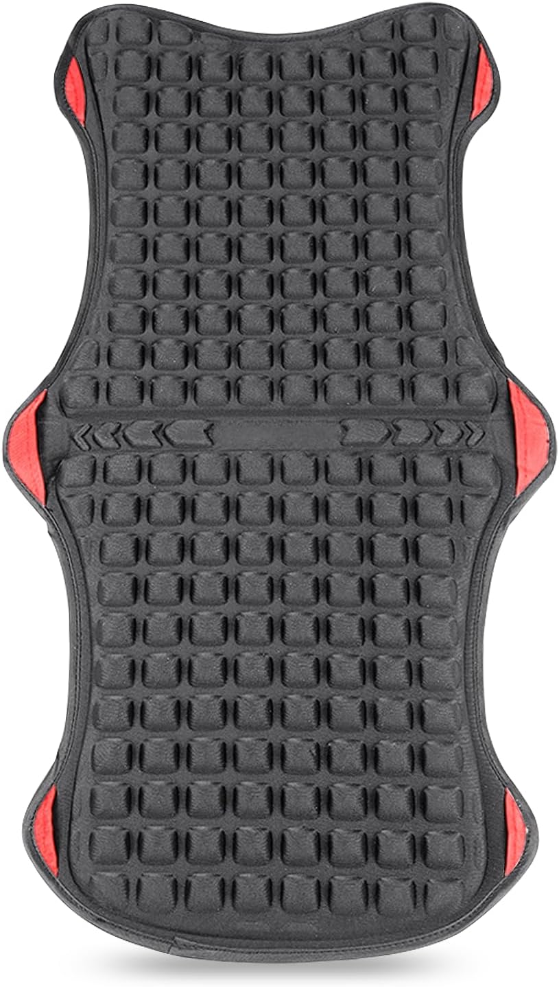 SaferCCTV Motorcycle Seat Cushion,3D Motorcycle Seat Pad,Butt Protector Pads,Comfortable Motorcycle Seat Cover,Motorcycle Seat Cover ATV Padded Seat Protector,Size M
