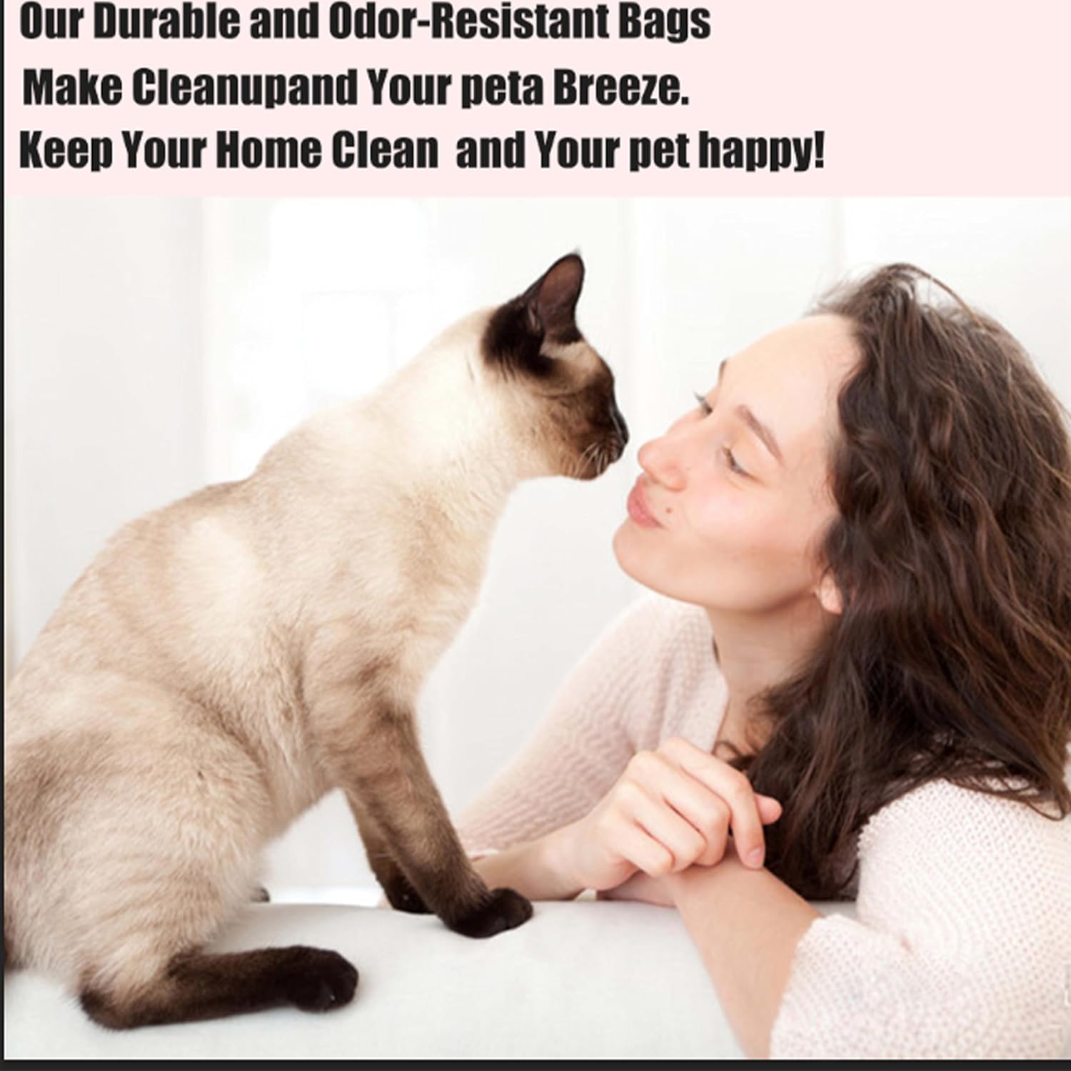 Bolsas de arena para gatos PetSnowy SNOW+, 30 bolsas de basura autosellantes para caja de arena automática para gatos (30 piezas)