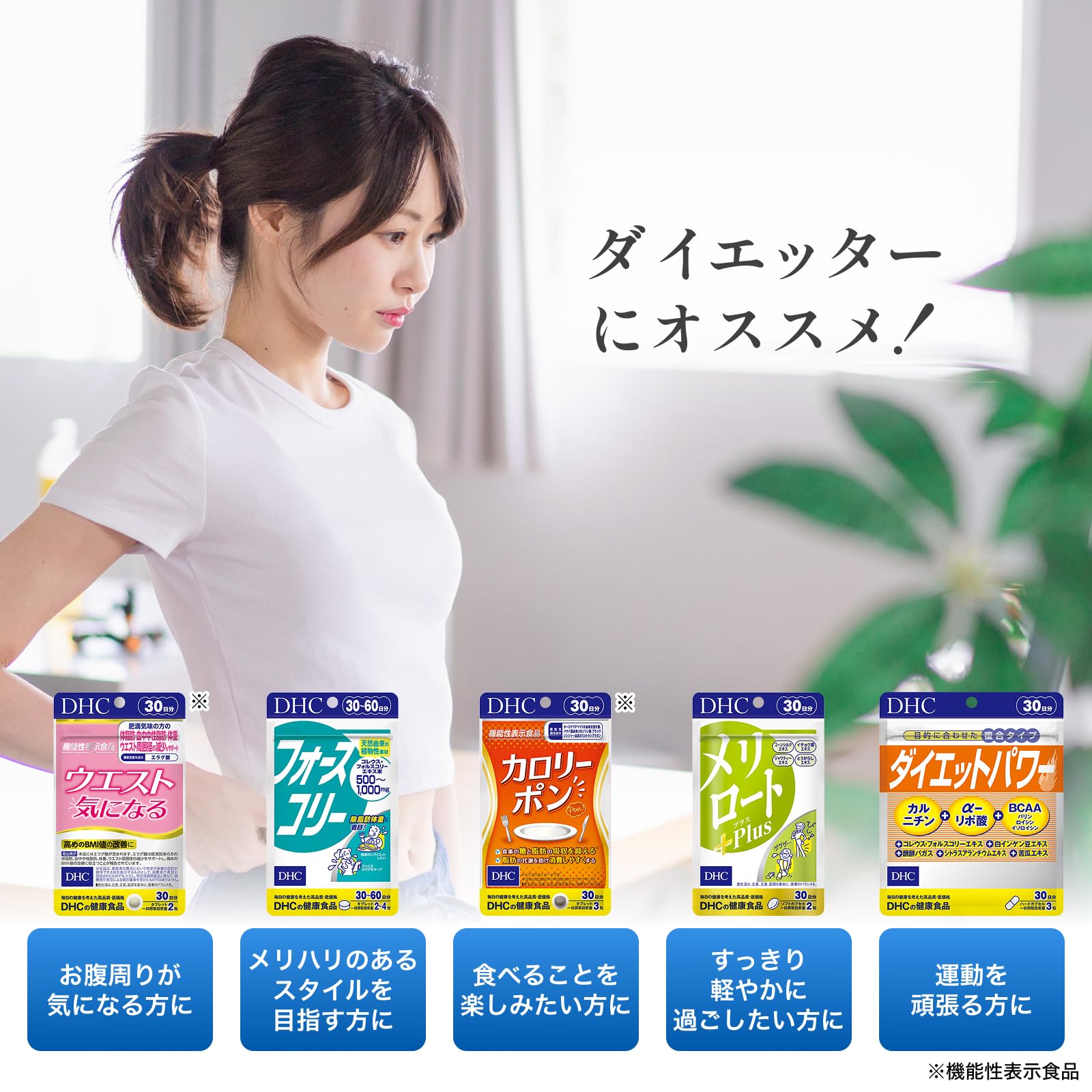Amazon | フォースコリー 30日分 | DHC | ダイエットサプリメント
