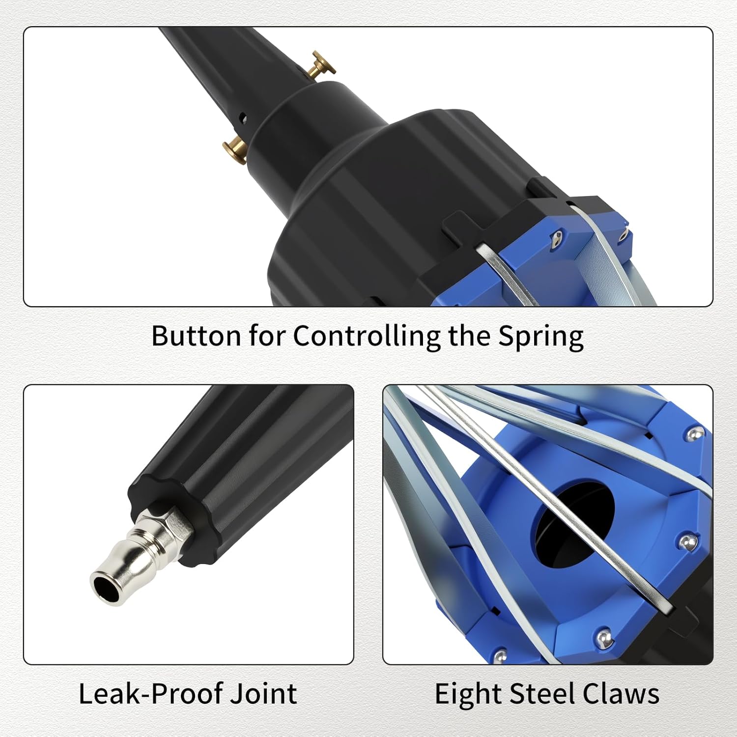 CV Joint Boot Removal Tool, CV Joint Clip Tool 72-130Psi Universal Drive Shaft Expander Pneumatic Joint Boot Expander Air Powered Installation Tool for Cars and Light Commercial