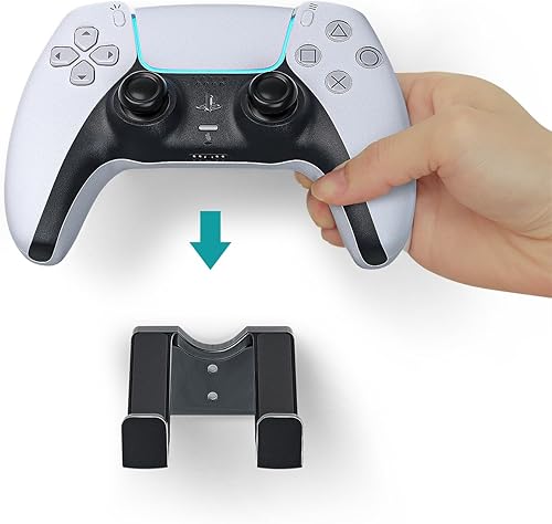 Miniatura 2 de Universal Game Controller Stand Wall Mount Holder, Plastic Hanger for Gaming Headset, Suit for PC Xbox Switch PS5 Controller Headphone Accessories