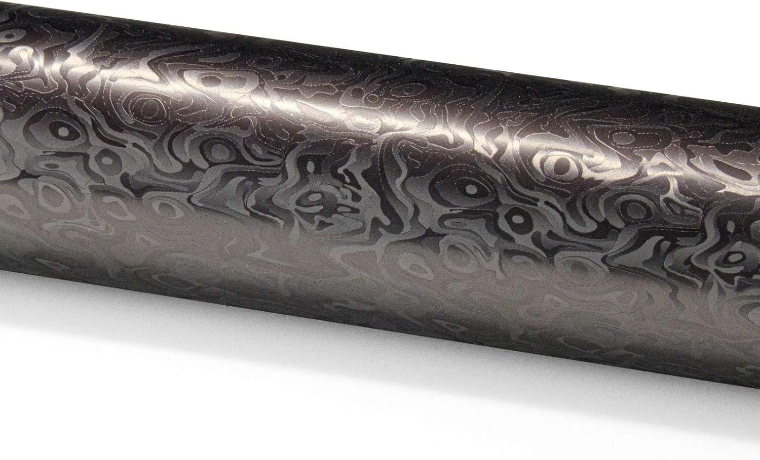 48"x60" (4FTx5FT) Nardo Gray PET Damascus Forged Satin Vinyl Wrap Auto Car Sticker Decal Film Sheet Bubble Free Air Release Technology with Tool Kit