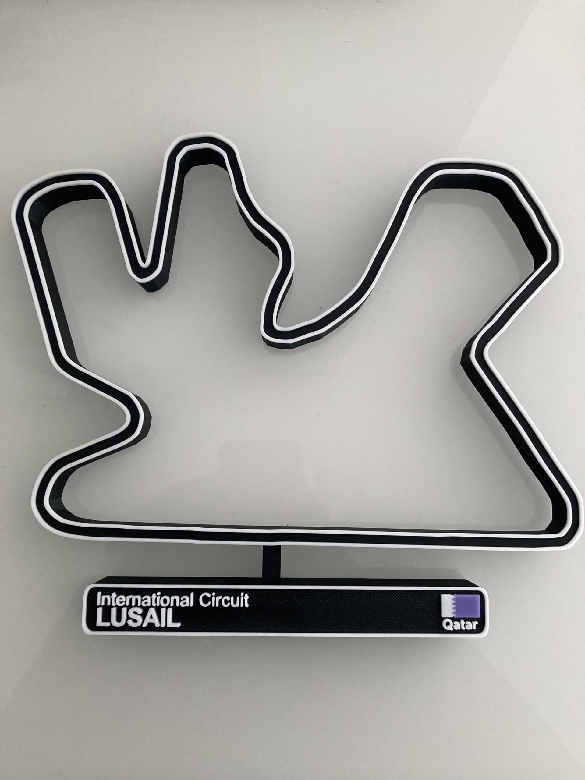 Circuito del Qatar, Modello di Circuito di Corsa 3D, Decorazione Automobile