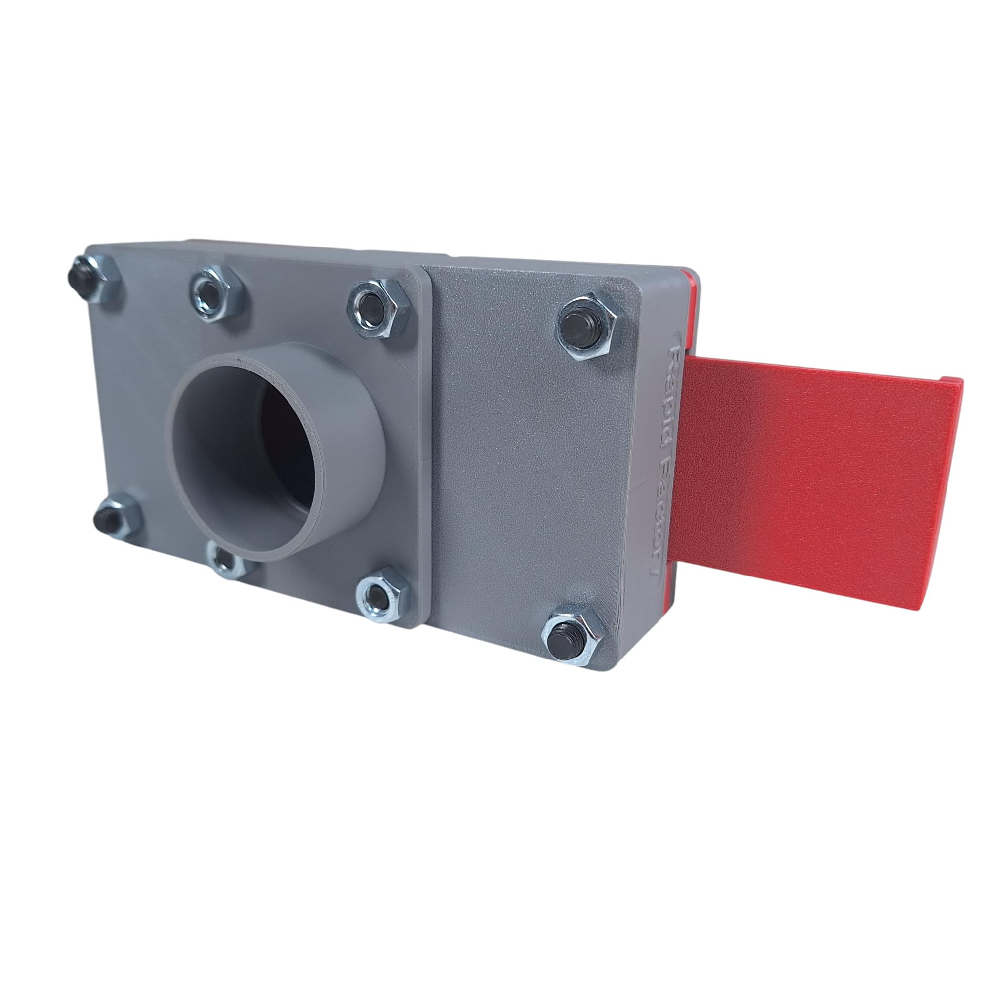 GENERISCH Valvola direzionale 2/3 per impianto di aspirazione, diametro 50 mm, BlastGate DN 50 con valvola di bloccaggio manuale per aspirazione officina