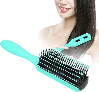 Almofada de 9 fileiras de nylon nove fileiras pentes nove fileiras pentes de cerdas de nylon encaracolado antiestática escova de cabelo airbag para escovas de cabelo, escova de massagem desembaraçadora de cerdas