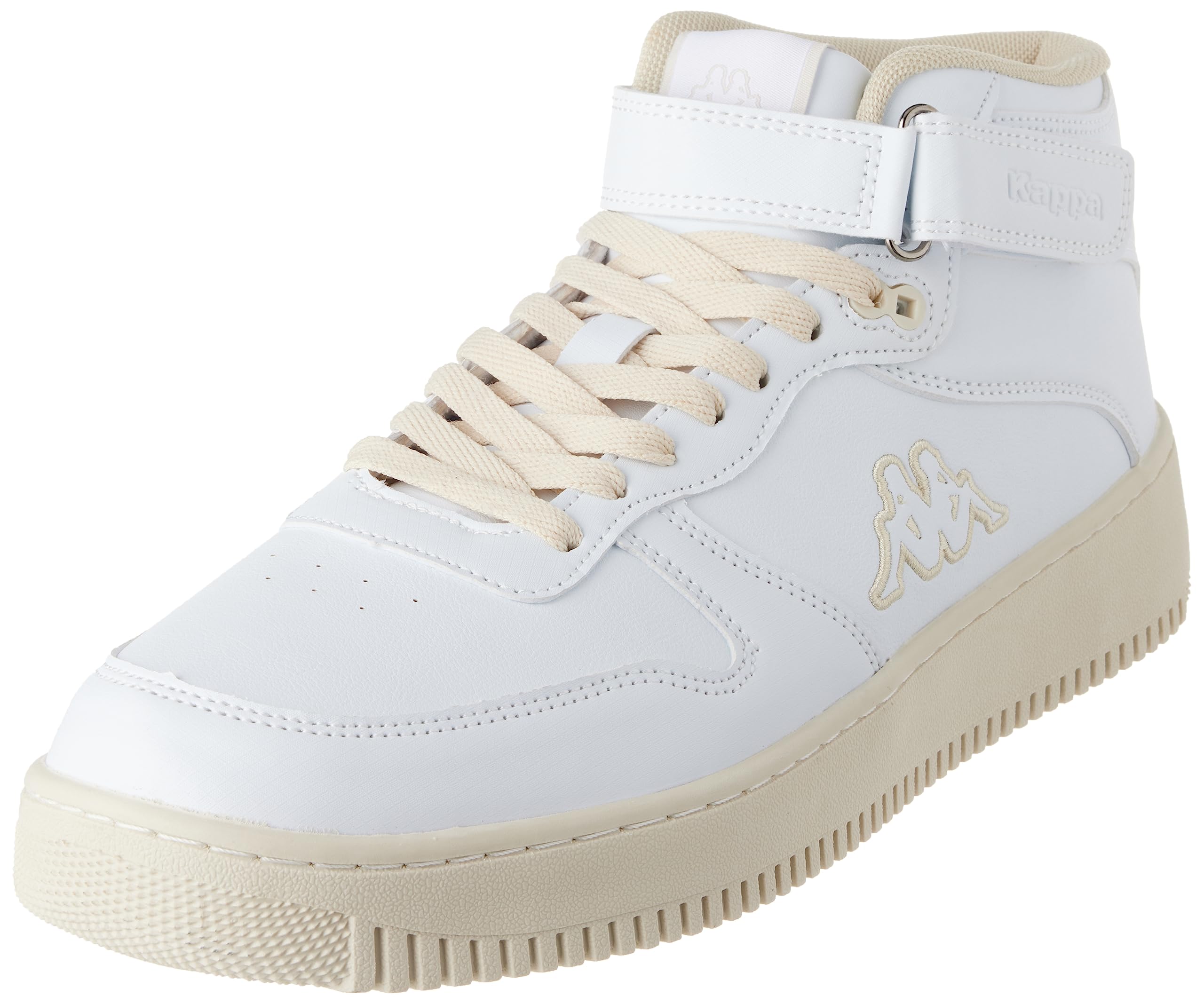 Kappa Logo MASERTA MD V, Scarpe da Ginnastica Unisex-Adulto, White-White off, 6.5 UK