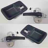 Set 2 Maniglie Porte Interne Per Suzuki SJ Samurai - Nero Completo Con Viti - Foto 12