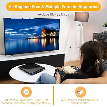 Amazon | Famishow スロットイン全地域フリーDVDプレーヤー