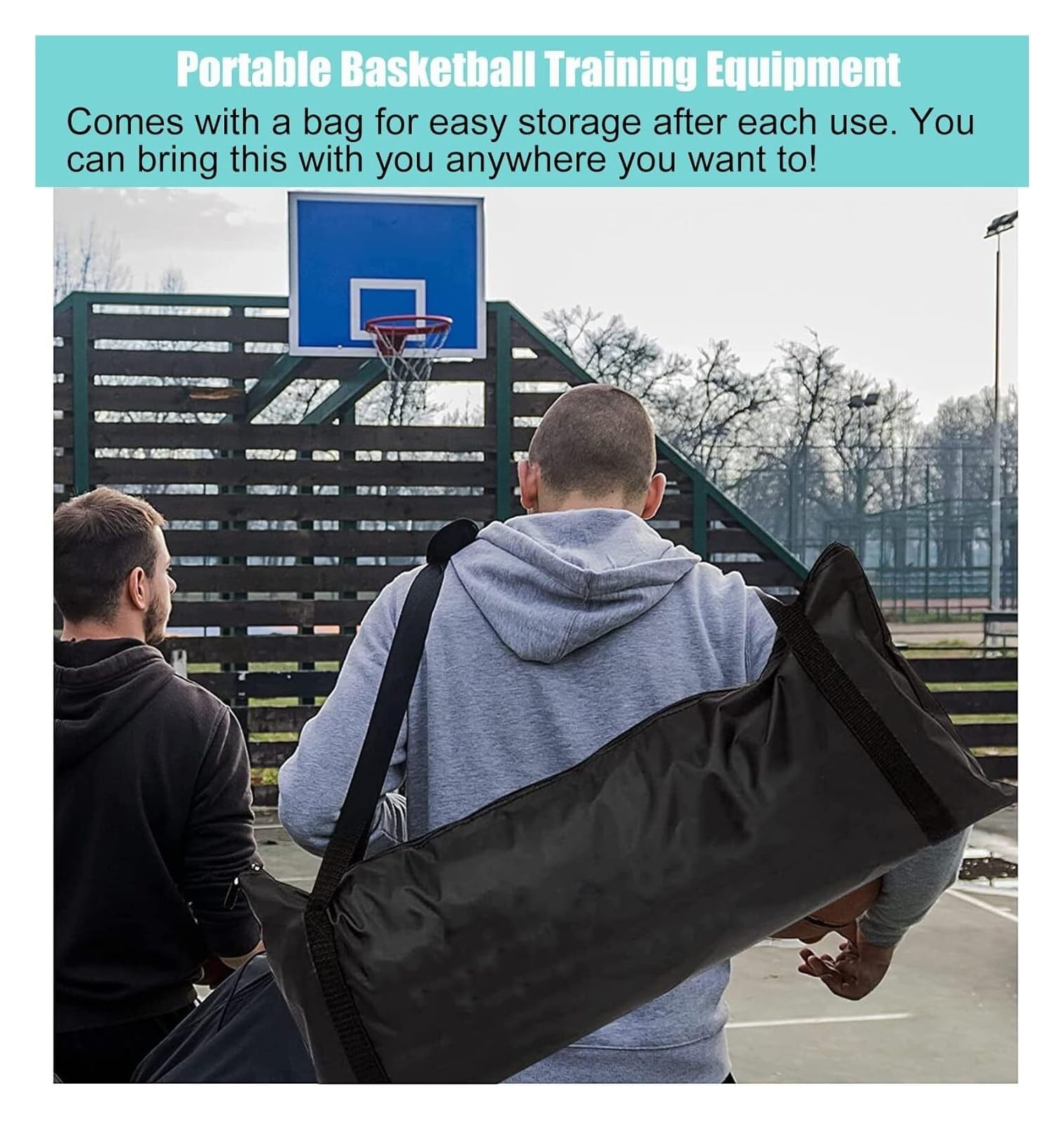 Machine De Retour De Ballon De Basket-Ball, Filet de Retour de tirs de Basketball Suspendu, Portable et Automatique, for entraîneur de Ballon
