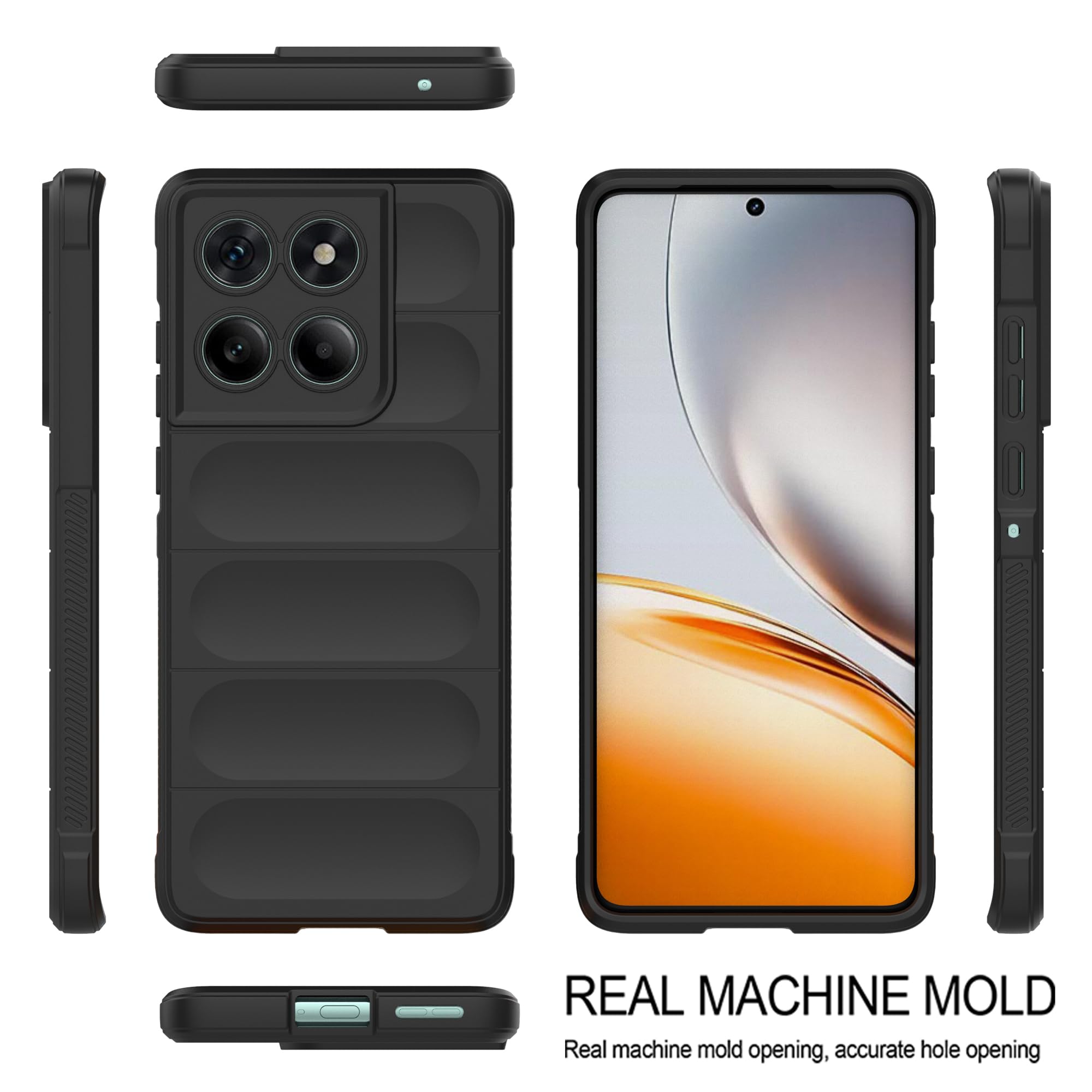 Handyhülle Für Motorola Edge 60 – Transparent, TPU, Mit Airbag-Eckenschutz – Stoßfest & Dünn
