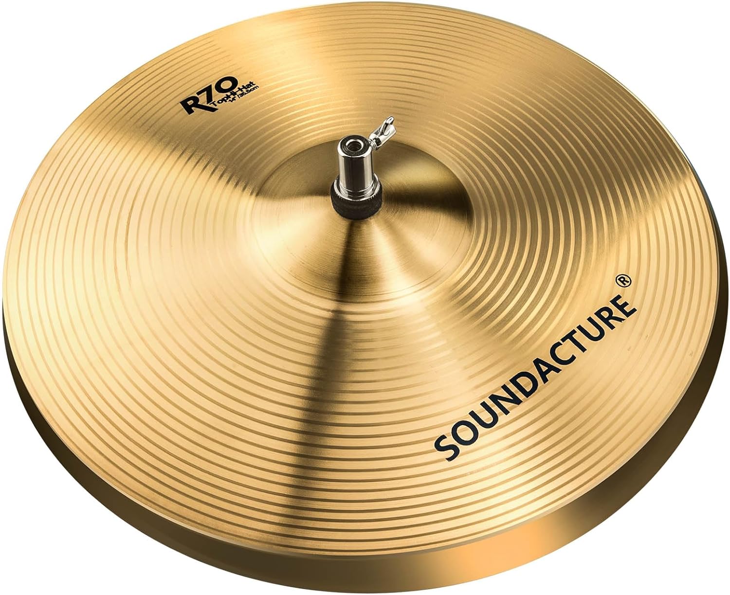 14" Hi Hat Cymbals Pair(14"Hi-Hats) – Drum Cymbals for Drum Set – Bright Sound, Crisp, Smooth, and Durable Hi-Hat Cymbals for Drummers