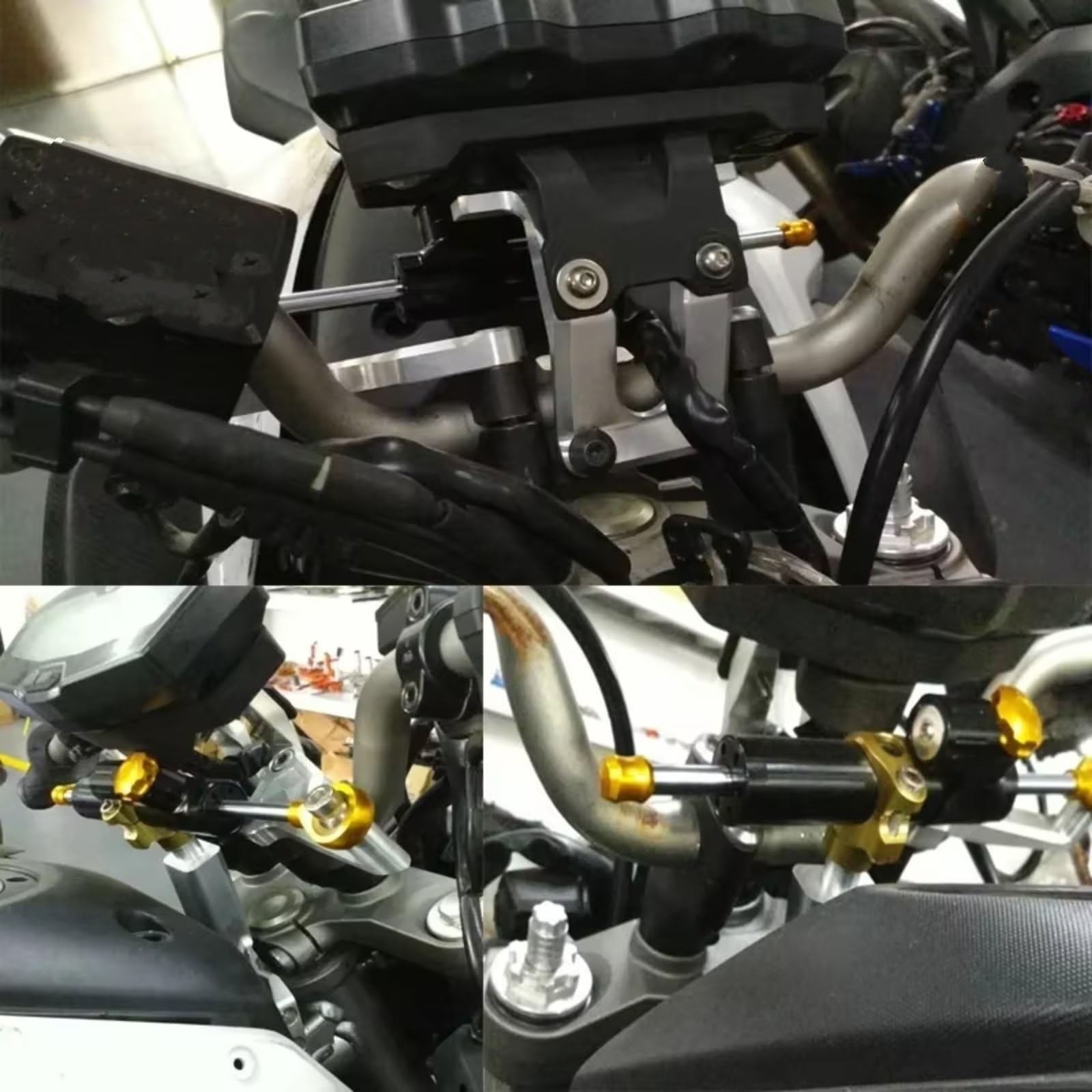 Stabilizator kierownicy do MT 09 2021-2023 stabilizator motocyklowy wspornik amortyzatora kierownicy zestaw wsparcia uniwersalne akcesoria