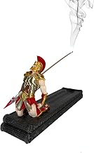 Roman Warrior Incense Holder & Ashtray Box – Ancient Greek Spartan Decor Statue Incense Burner with Historical Warrior Aesthetic, an Artifact of Ancient Betrayal and Valor