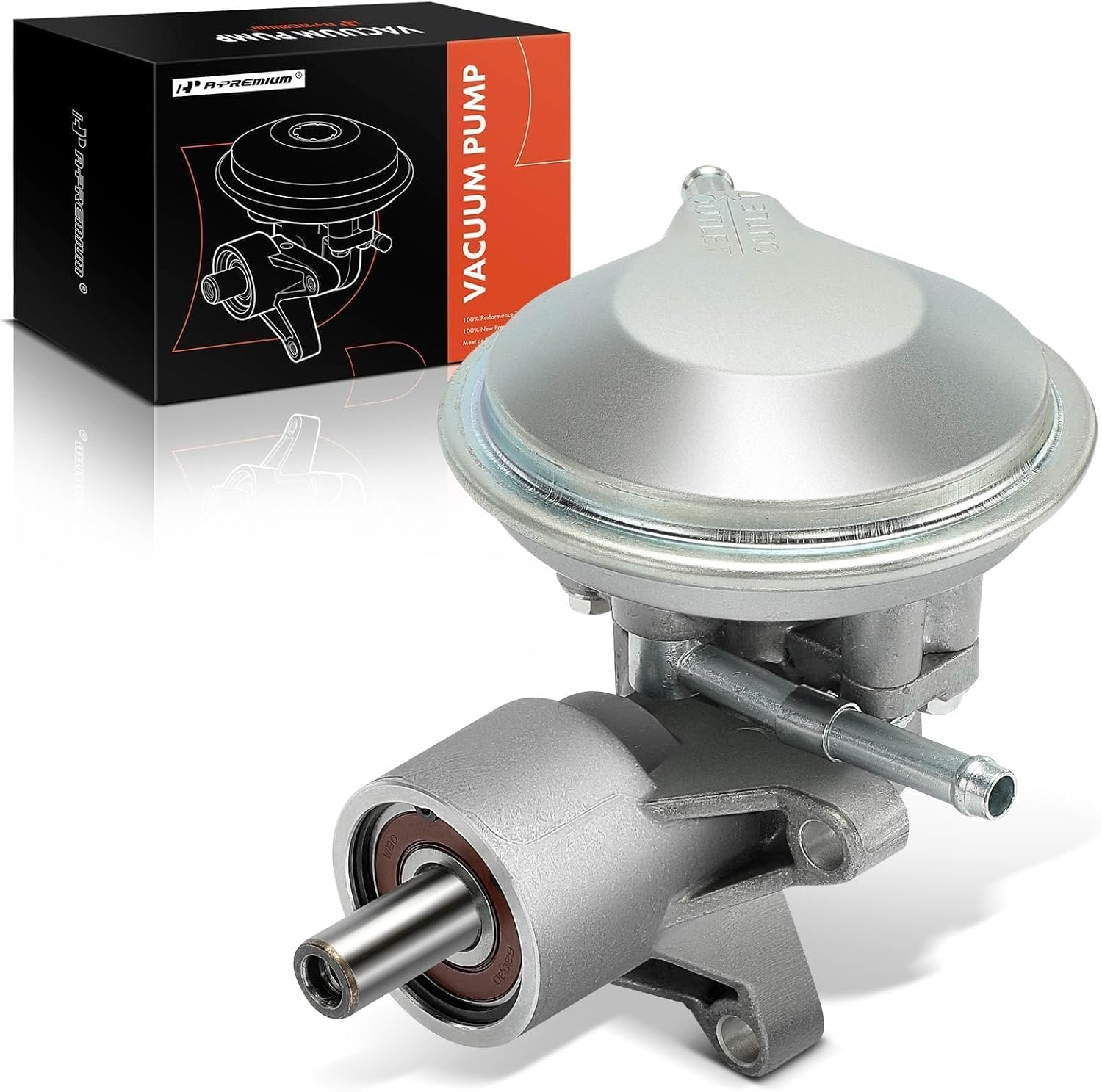 A-Premium Brake Vacuum Pump Compatible with Isuzu NPR NQR N-Series I-Series 2020 2021 2022 2023, Gas Engine Only