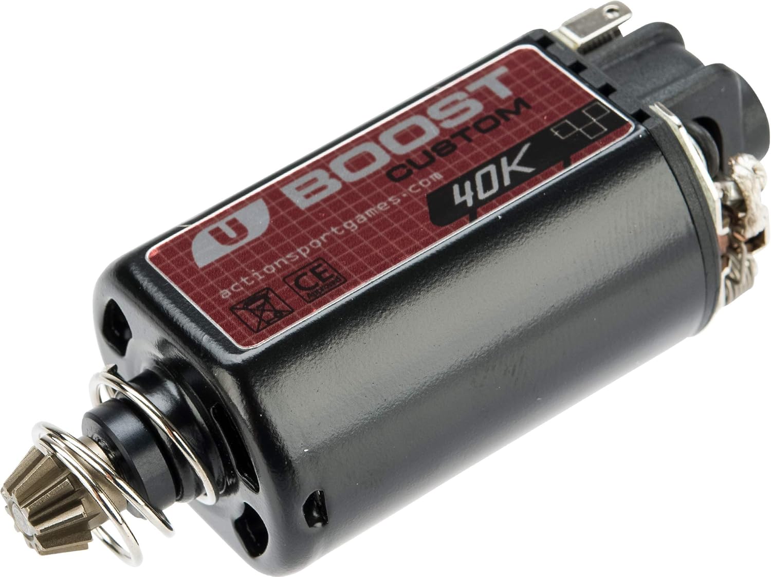 Evike - ASG Ultimate Boost Custom AEG Airsoft Motor (Type: Short Axle / 40k RPM)