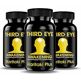 Third Eye Awakening - Organic Haritaki Capsules- Kailash Herbals-100 Capsules- 650 mg Each-Terminalia chebula- Vegan
