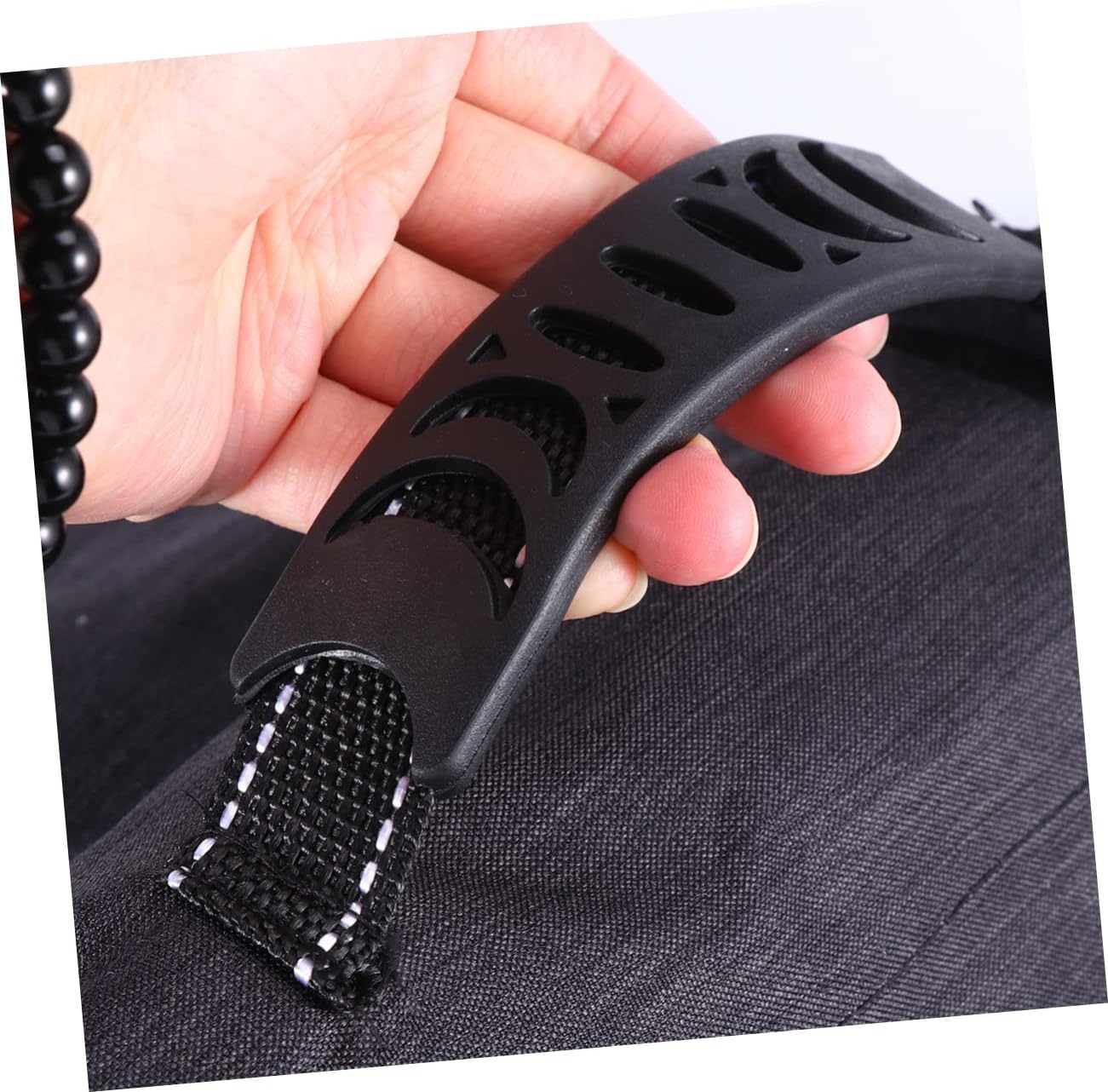 Multifunctional Large Capacity Bike Pannier Bag for Mountain Cycling Easy to Install Material Spacious Compartments and Side Pockets Black