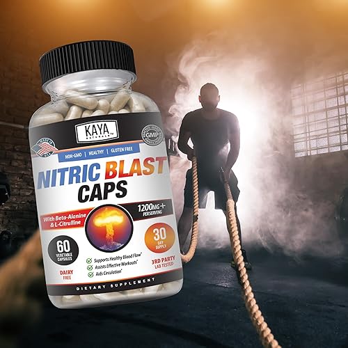 Miniatura 8 de Kaya Naturals - Nitric Blast Potent Suplemento de hierbas totalmente naturales para obtener los máximos beneficios para la salud  Pre-entrenamiento