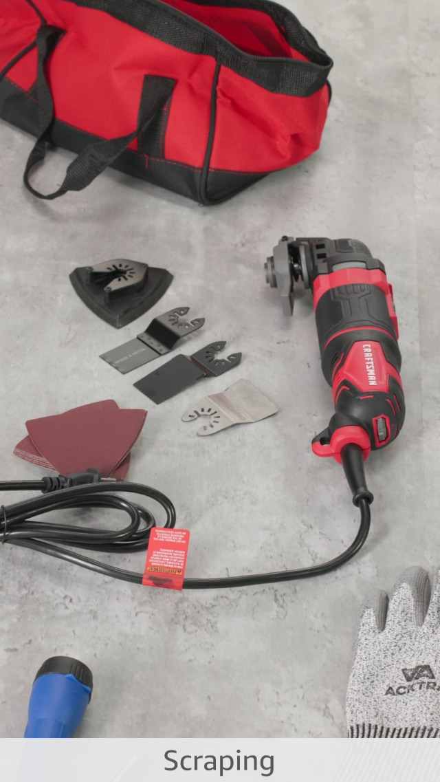 CRAFTSMAN® 3 Amp Oscillating Tool Kit (CMEW400) : Amazon.ca: Tools