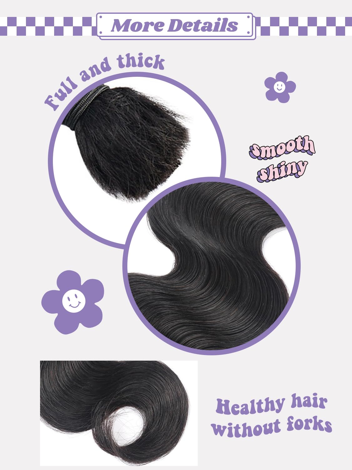 Body Wave Cabello Humano a Granel para Trenzar 20 Pulgadas No Weft Knotless Boho Braid Hair Extensiones de Cabello Humano Ondulado 100 Gramos
