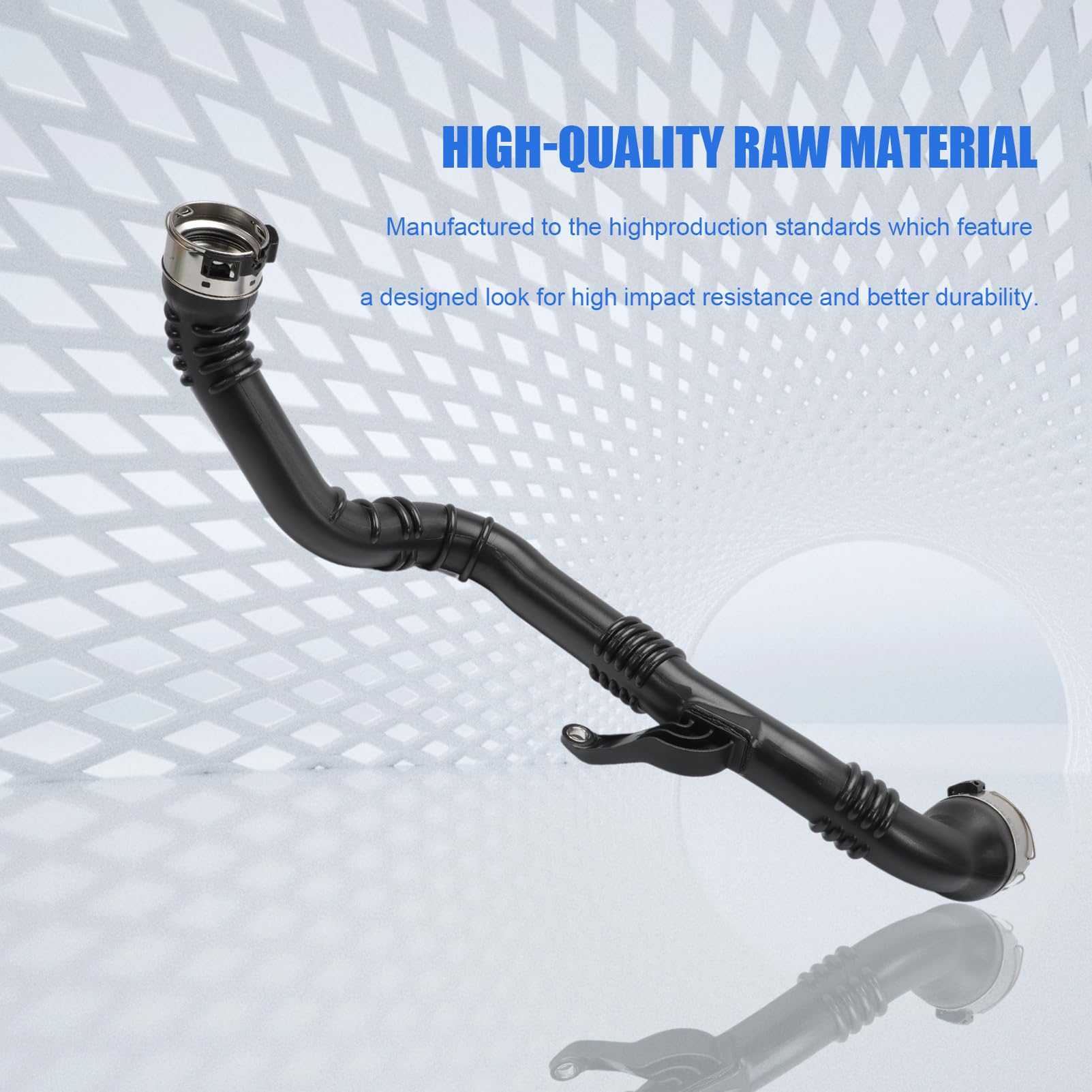 144602443R Manguera intercooler de repuesto de 55/65 mm compatible con Nissan Qashqai Renault Kadjar Megane Grand Scnic OE 144608957R 1446000Q1B