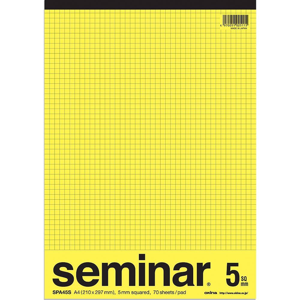 〜すずなページ〜 Amazon | オキナ セミナーレポート A4判・5mm方眼罫 SPA45S 1包