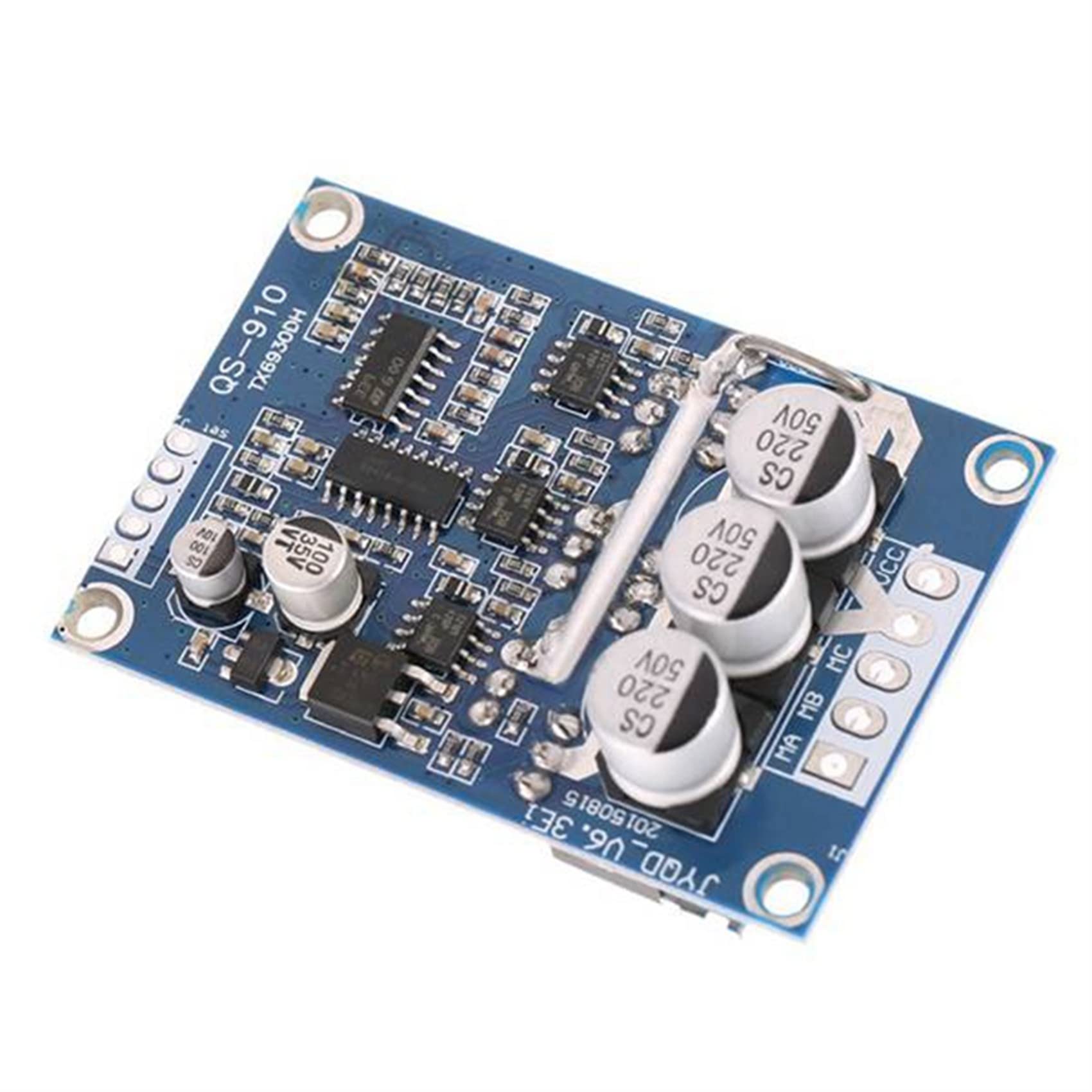 4Pc DC 12V-36V 500W Regolatore del Motore PWM Controllo bilanciato Scheda Driver Auto Uso Durevole (con Hall)